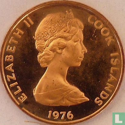 Cookeilanden 1 cent 1976 (PROOF) - Afbeelding 1