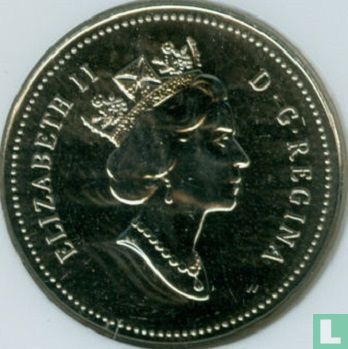 Kanada 5 Cent 1999 (Kupfer-Nickel - mit W) - Bild 2