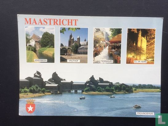 Maastricht 5 stadsgezichten meerluik