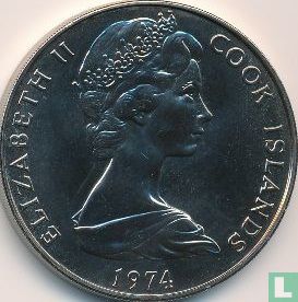 Cookeilanden 1 dollar 1974 - Afbeelding 1