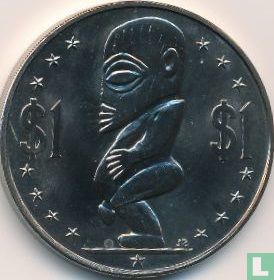 Îles Cook 1 dollar 1974 - Image 2