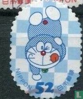 Timbre de salutation - Doraemon