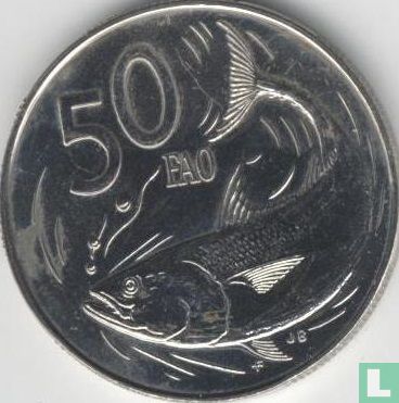 Îles Cook 50 cents 1979 "FAO" - Image 2