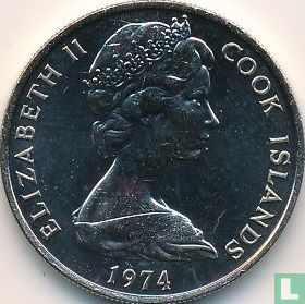 Cookeilanden 10 cents 1974 - Afbeelding 1
