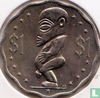 Cook Islands 1 dollar 1988 - Image 2