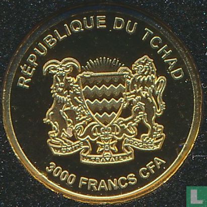 Tschad 3000 Franc 2020 (PP) "130th anniversary of the birth and 50th anniversary of the death of Charles de Gaulle" - Bild 2