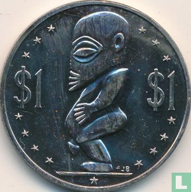 Cook-Inseln 1 Dollar 1979 - Bild 2