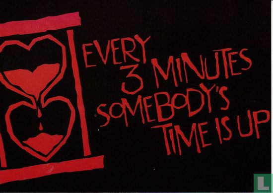 British Heart Foundation "Every 3 Minutes Somebody's Time Is Up - Afbeelding 1
