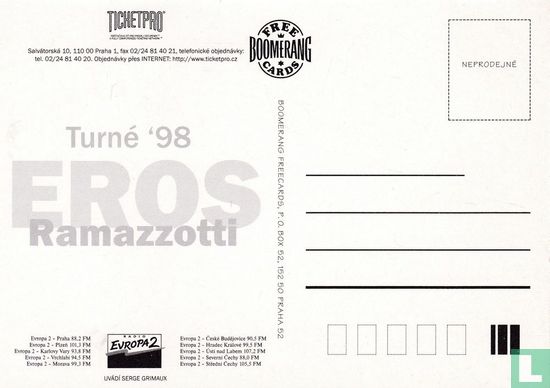 Eros Ramazzotti - Turné '98 - Bild 2
