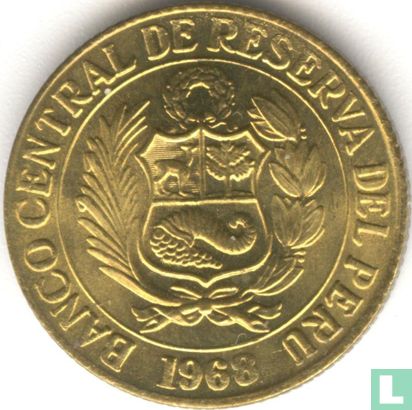 Peru 25 Centavo 1968 (mit AP) - Bild 1