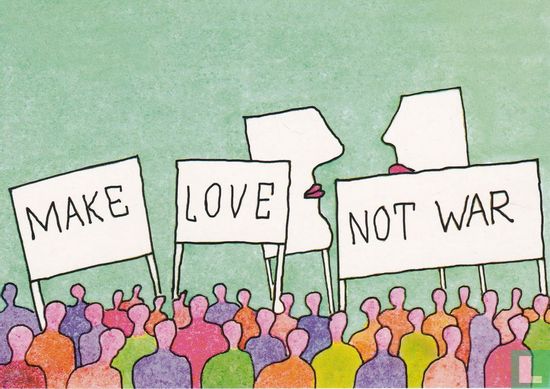 Greenpeace "Make Love Not War" - Afbeelding 1