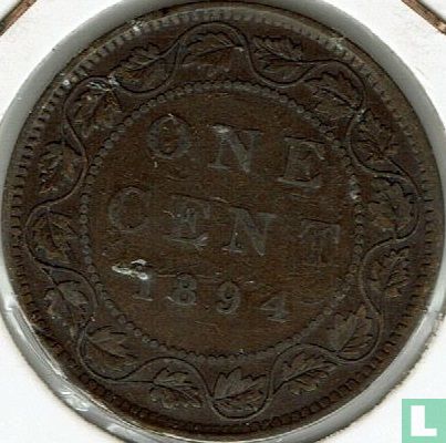 Canada 1 cent 1894 - Afbeelding 1
