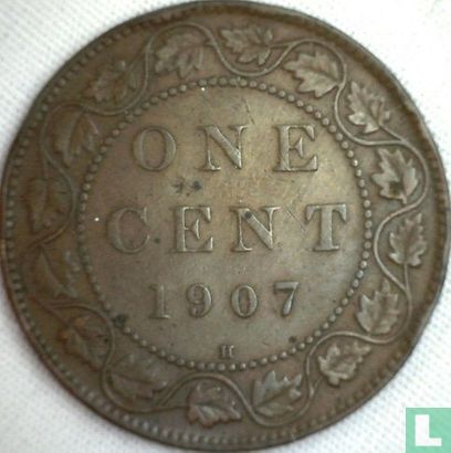 Canada 1 cent 1907 (with H) - Image 1
