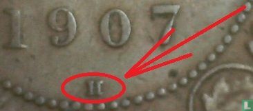 Canada 1 cent 1907 (met H) - Afbeelding 3