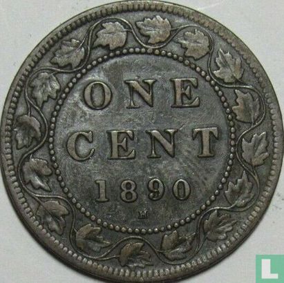 Canada 1 cent 1890 - Afbeelding 1