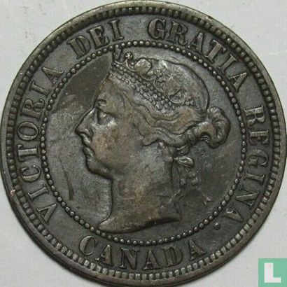Canada 1 cent 1890 - Image 2