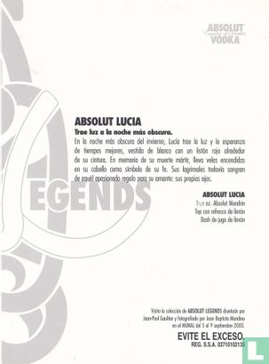 Absolut Legends / Absolut Lucia  - Image 2