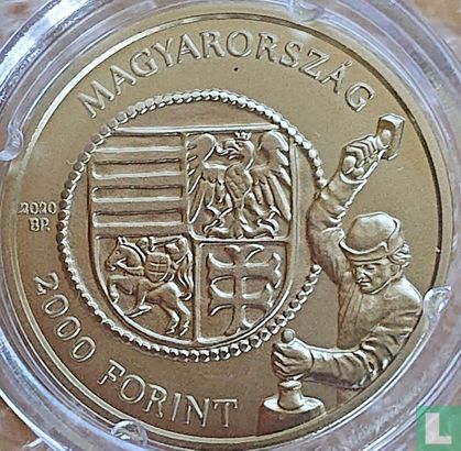 Hongrie 2000 forint 2020 "The gold florin of King Vladislaus" - Image 1