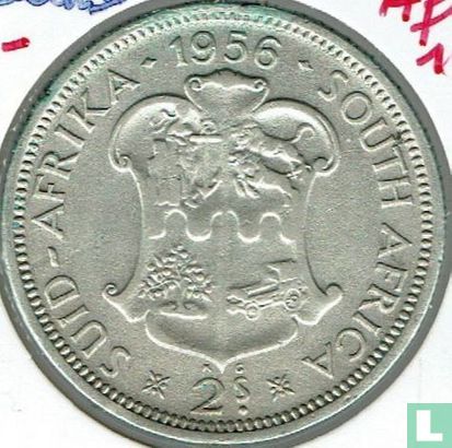Afrique du Sud 2 shillings 1956 - Image 1