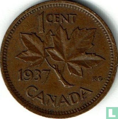 Canada 1 cent 1937 - Image 1