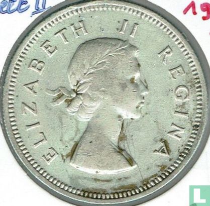Südafrika 2 Shilling 1959 - Bild 2