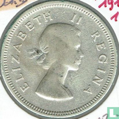 Afrique du Sud 2 shillings 1953 - Image 2