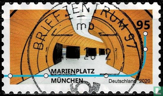Station de métro Marienplatz Munich