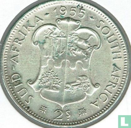 Afrique du Sud 2 shillings 1955 - Image 1
