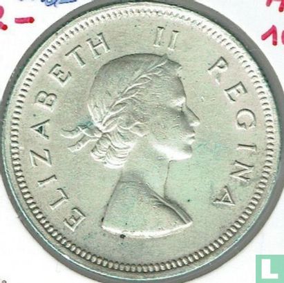 Afrique du Sud 2 shillings 1955 - Image 2