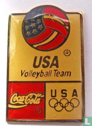USA Volleyball Team Coca Cola