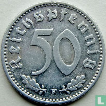 Deutsches Reich 50 Reichspfennig 1940 (F) - Bild 2