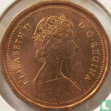 Canada 1 cent 1985 (pointed 5) - Image 2