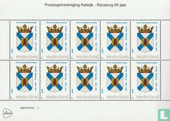 60 ans d' assocation de timbres