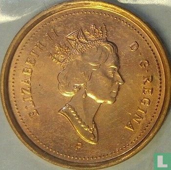 Kanada 1 Cent 1999 (verkupferten Zink - mit P) - Bild 2