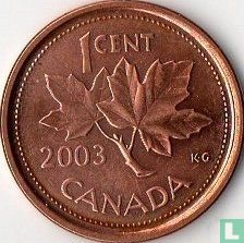 Canada 1 cent 2003 (met DH en P) - Afbeelding 1