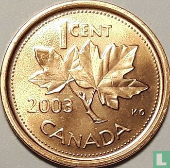 Canada 1 cent 2003 (met DH - zonder P) - Afbeelding 1
