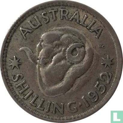 Australien 1 Shilling 1952 - Bild 1