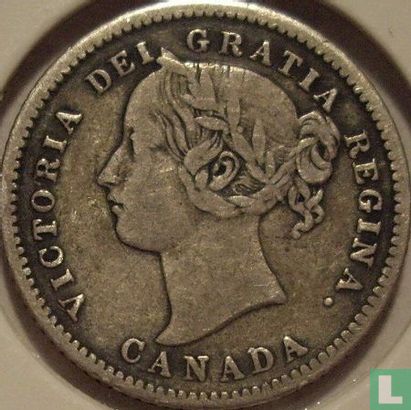 Canada 10 cents 1874 - Afbeelding 2