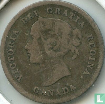 Canada 5 cents 1872 - Image 2