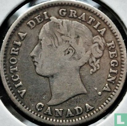 Canada 10 cents 1871 (zonder H) - Afbeelding 2