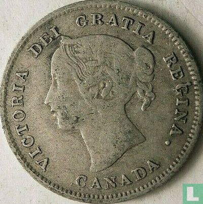Canada 5 cents 1871 - Image 2