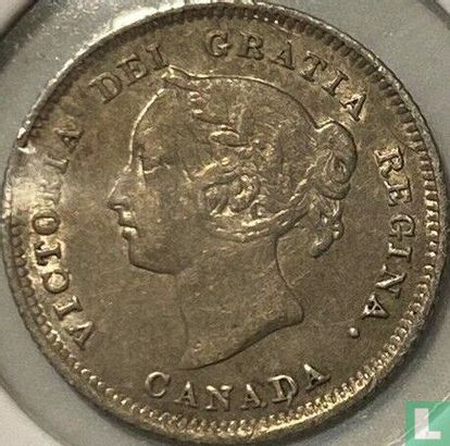 Canada 5 cents 1881 - Image 2