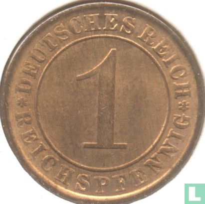 Duitse Rijk 1 reichspfennig 1932 - Afbeelding 2