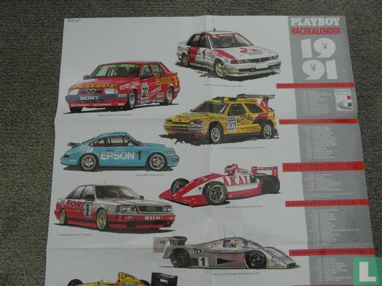 Playboy Racekalender 1991 - Image 2
