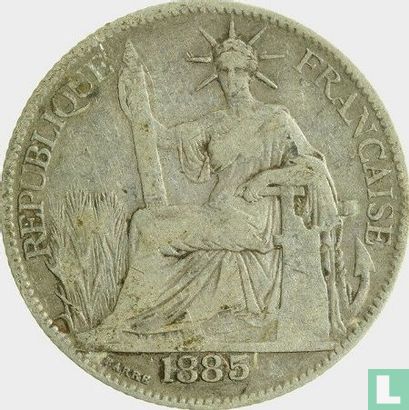 French Indochina 20 centimes 1885 - Image 1
