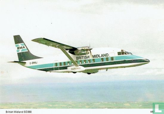 BMA British Midland Airways - Shorts 360