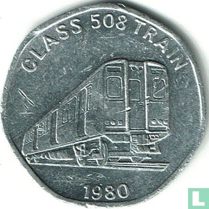 Verenigd Koninkrijk 20 pence 1980 - Class 508 Train - Image 1