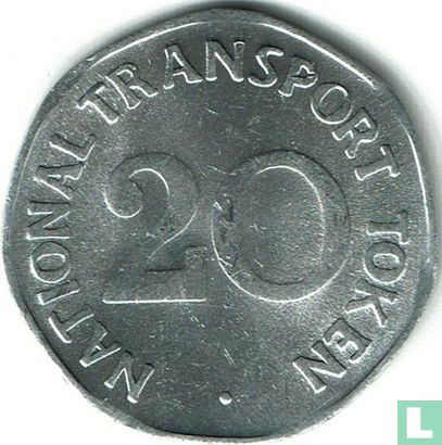 Verenigd Koninkrijk 20 pence 1949 - CVD6 Bus 1949 - Image 2
