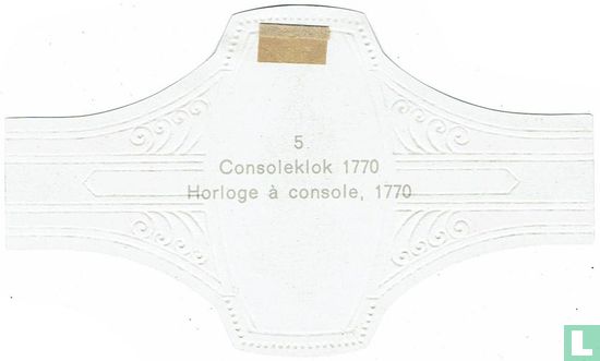 Horloge console 1770 - Image 2