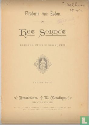 Het sonnet - Afbeelding 1